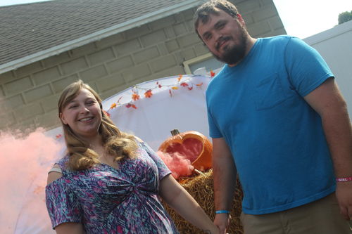 Customer photo review of Pink Smoke Bomb - Wick Activated (60 sec) Discreet Label