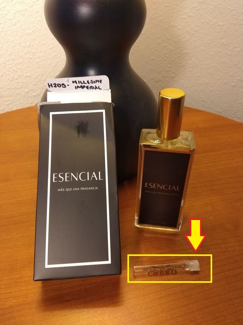 Customer photo review of H205 Inspirado en: Millésime Impérial - Creed