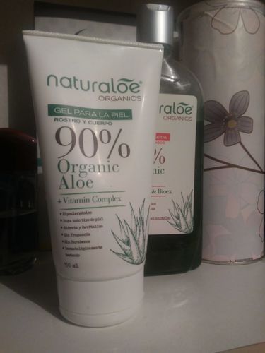 Customer photo review of Gel Puro 90% Aloe Vera Orgánico 150ml