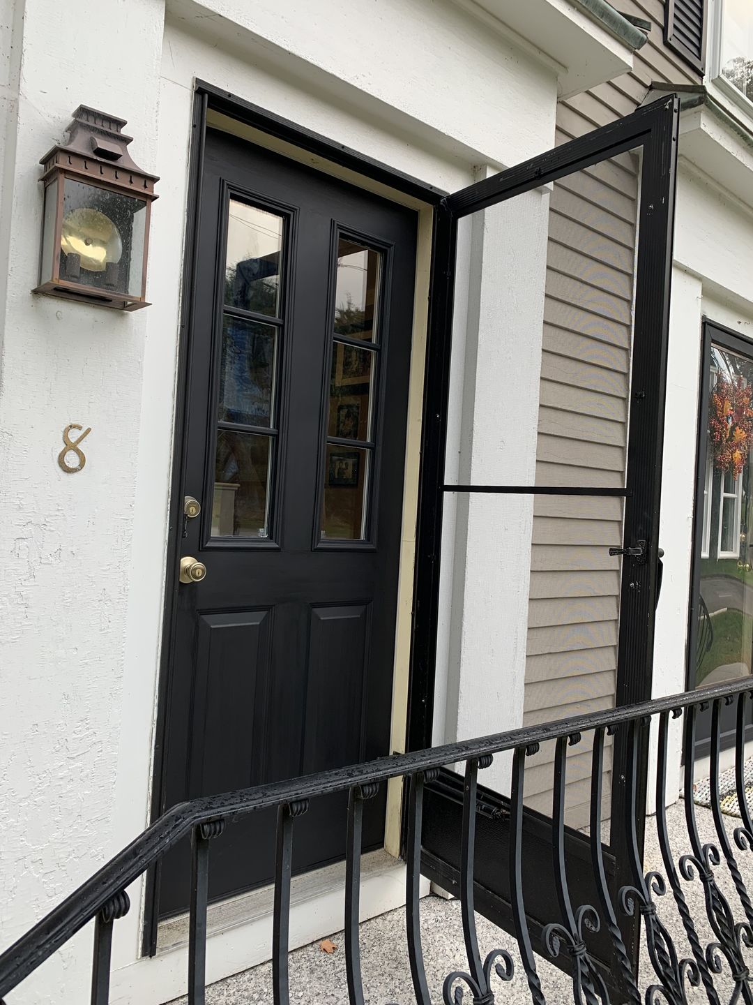 Customer photo review of Clear 3 Lite Glass and Frame Kit (Half Sidelite 8" x 36" Glass Size)