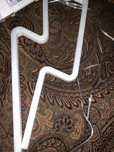 Customer photo review of Neon Lightning Bolt Sign