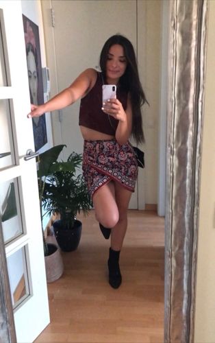 Customer photo review of Ruffa Skirt