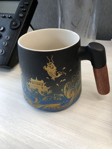Customer photo review of Koi Fish Coffee & Tea Mug
