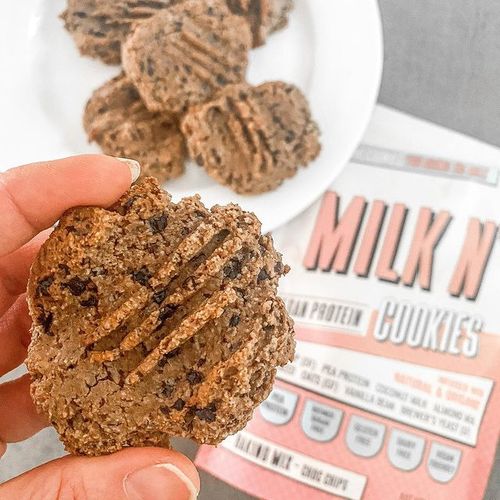 Customer photo review of Lactation Protein Choc Chip Cookies Baking Mix Sample Pack - 180g