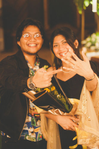 Customer photo review of 2ct Brussels Engagement Ring