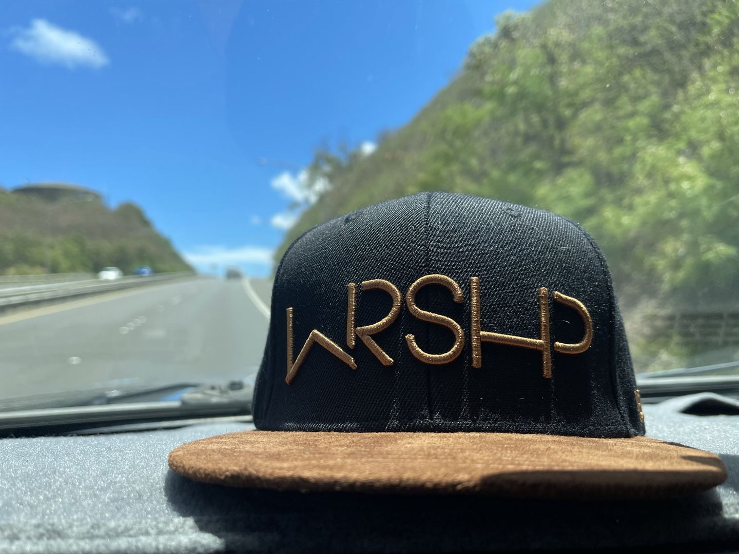 Customer photo review of WRSHP - Mocha Suede Snapback