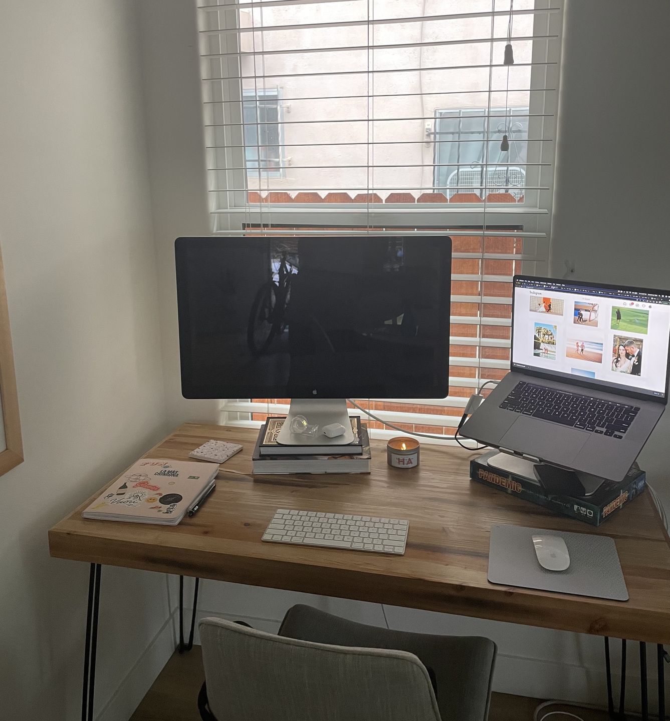 Customer photo review of The Portland Folding Desk.