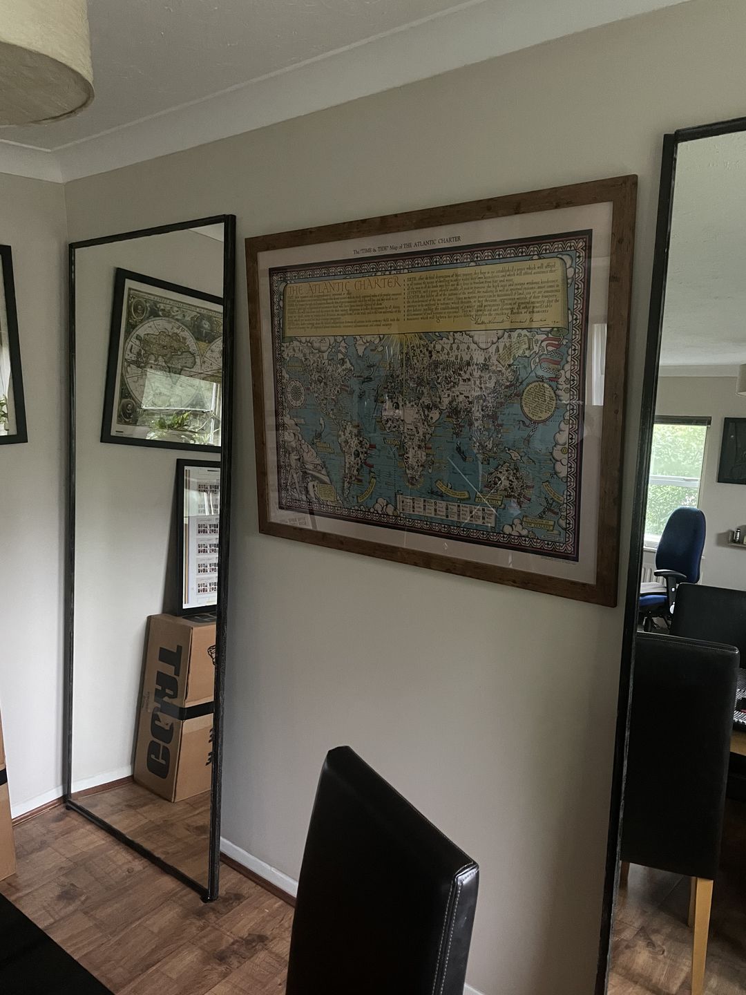 Customer photo review of The Atlantic Charter by Max Gill, 1942 - World War 2 United Nations Wall Chart