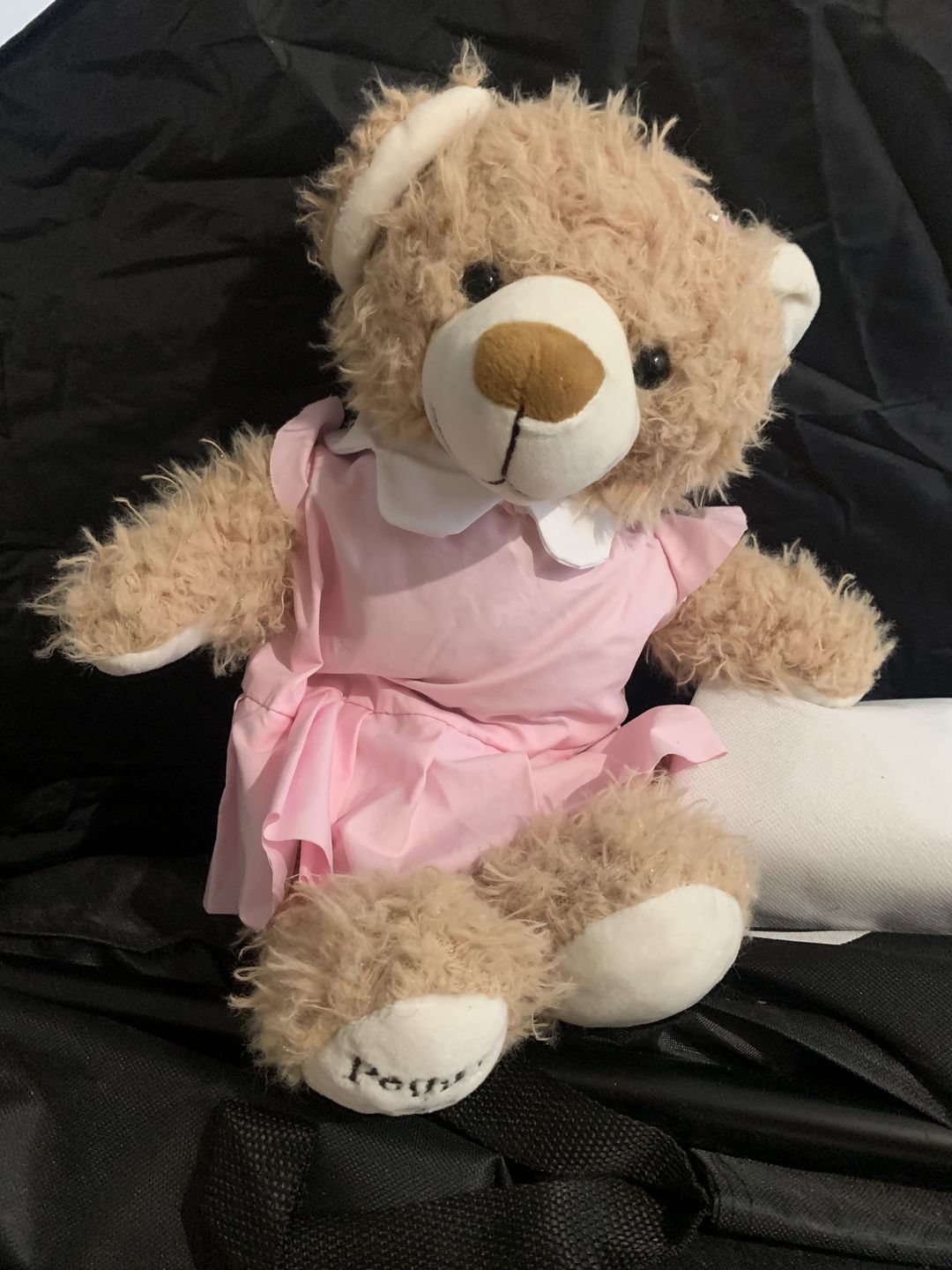 Customer photo review of Peggy The Girl Teddy Bear