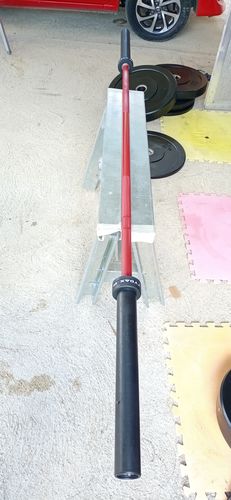 Customer photo review of Tydax Competition Barbell - 20kg Olympic Bar