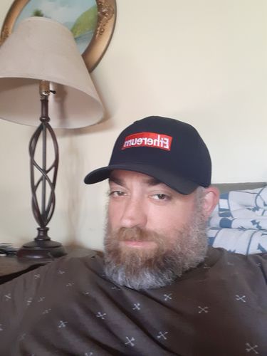 Customer photo review of Ethereum Red Hats