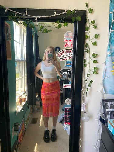 Customer photo review of Blanca High Waist Skirt