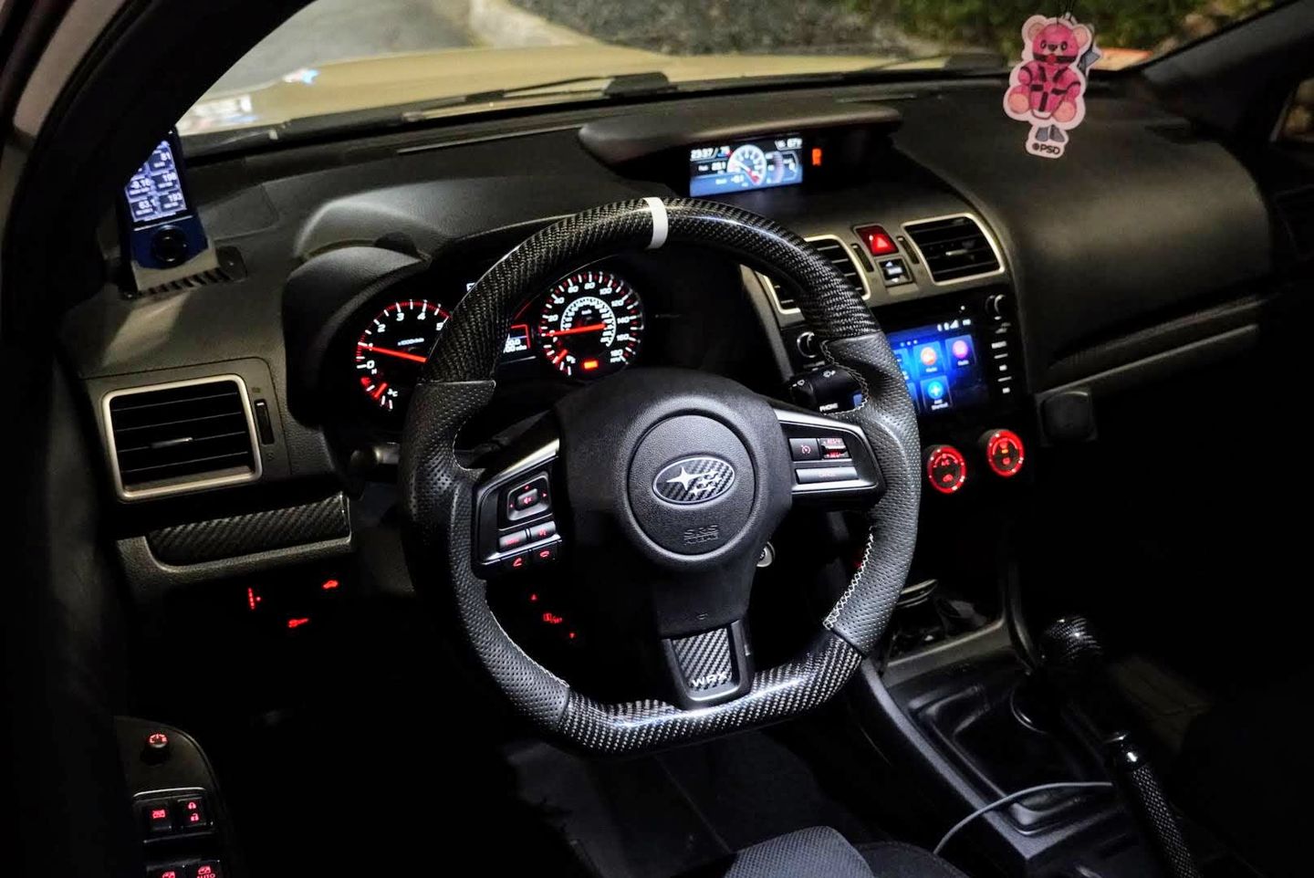 Customer photo review of 2015-21 Carbon D-Shape Steering Wheel