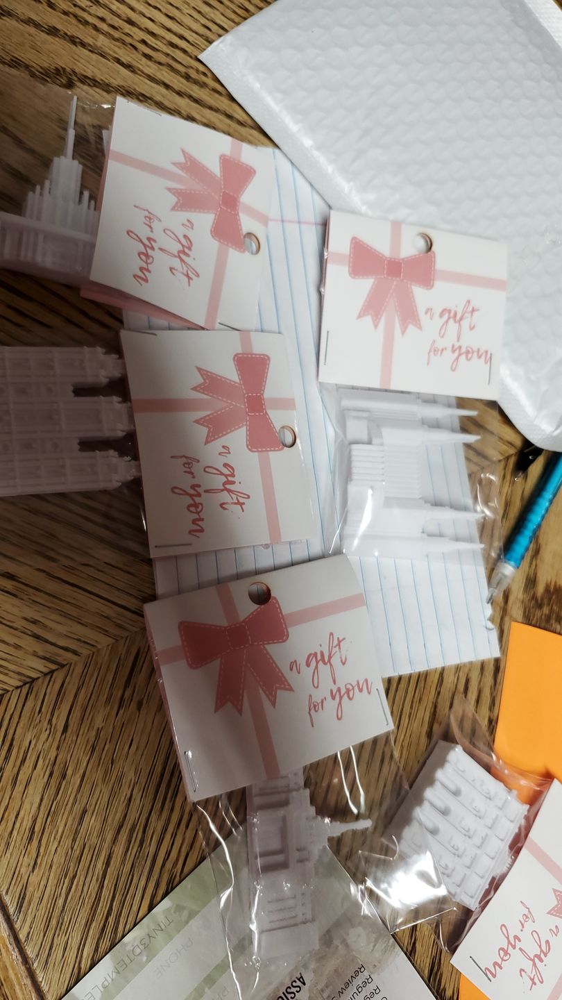 Customer photo review of 5 Temple Magnets - Gift Ready
