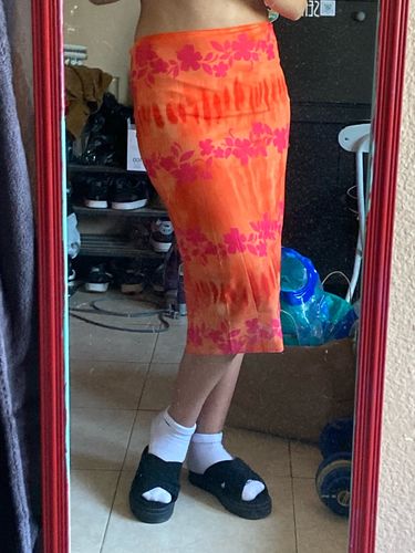 Customer photo review of Blanca High Waist Skirt