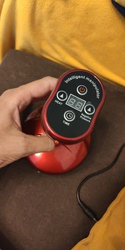 Customer photo review of HexoMassage™ Electric Cupping & Scarping Machine