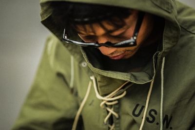 Customer photo review of 米軍 40’s U.S.NAVY デッキパーカー