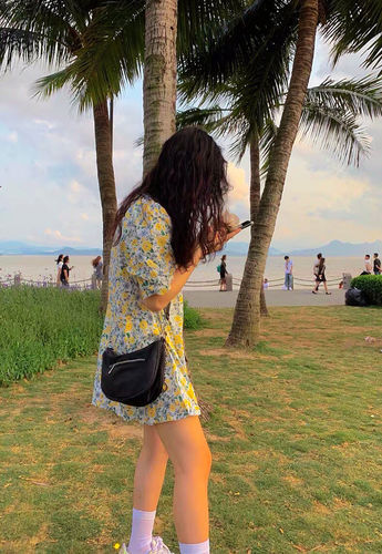 Customer photo review of Floral Cottagecore Dress