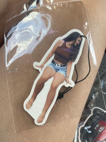 Customer photo review of Two Custom Air Fresheners