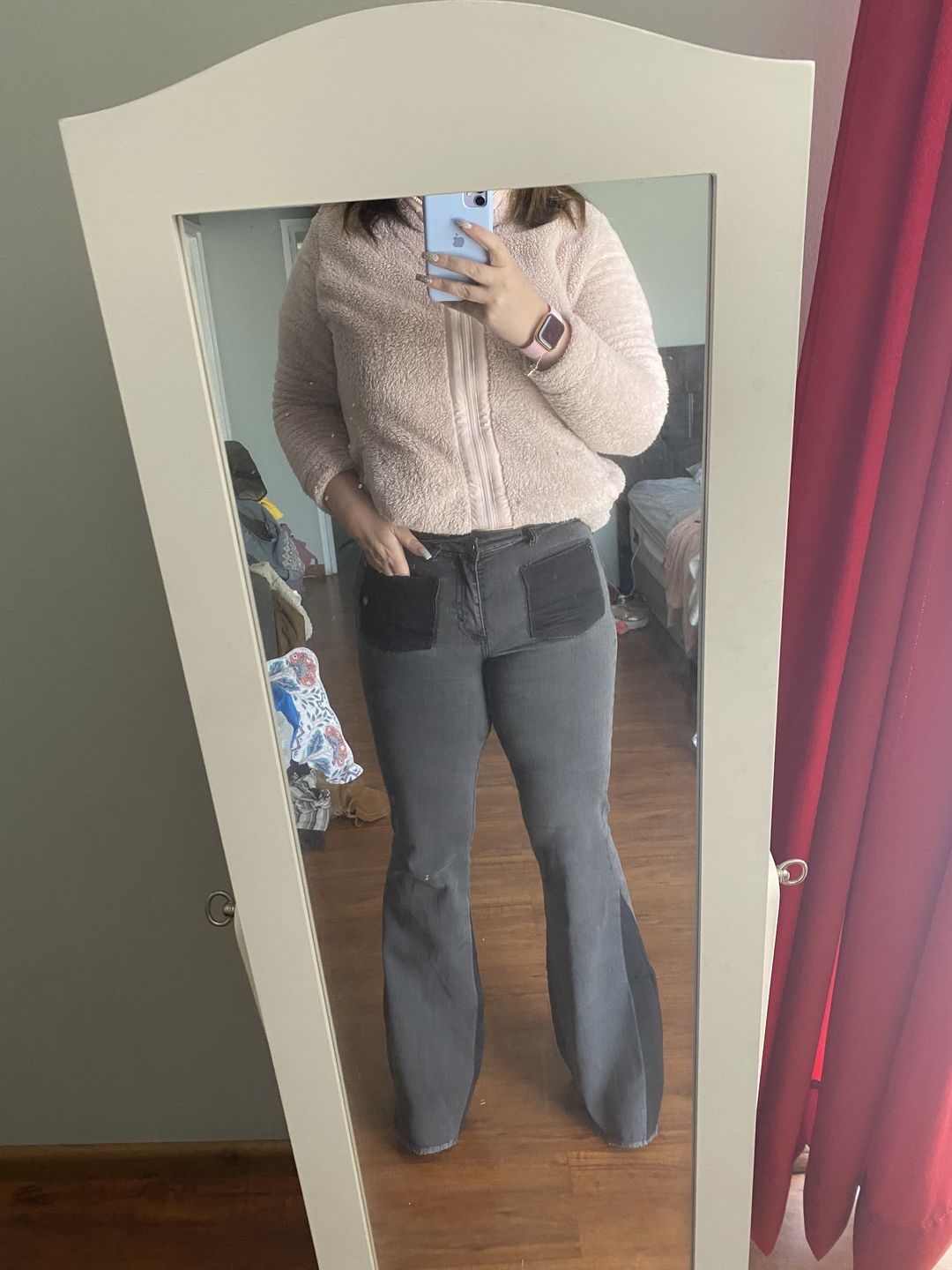 Customer photo review of JEANS ADA gris