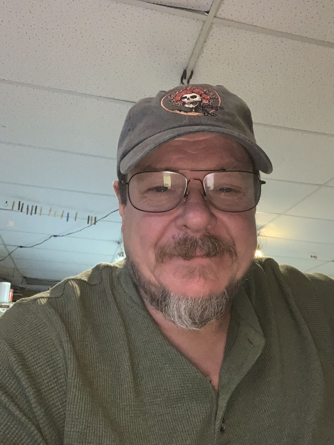 Customer photo review of Grateful Dead Skull and Roses Cap