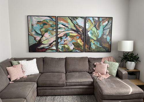 Customer photo review of Three Piece Hand Finished Eucalypt Forest