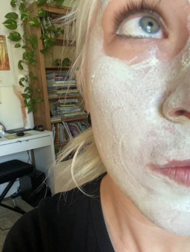 Customer photo review of Hot Sale--Poreless Deep Cleanse Green Tea Mask