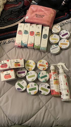 Customer photo review of Peculiar Locs Shampoo Bar