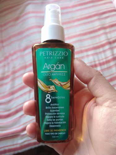 Customer photo review of Oleo Antifrizz Petrizzio Argán 100 ml