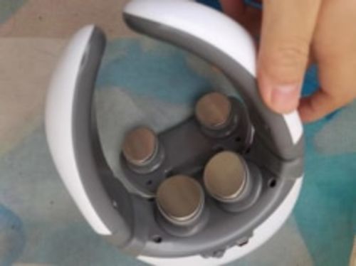 Customer photo review of Electric 4D Heated Neck Massager | Neck And Shoulder Massager
