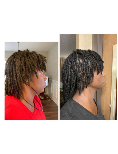 Customer photo review of India’s Secret Ancient Ayurvedic Hair Follicle Elixir (3 sizes)