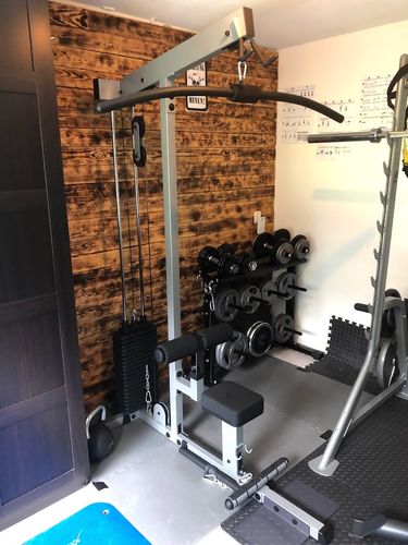 Customer photo review of Body-Solid Lat Pulldown en Low Row met Gewichtsstapel