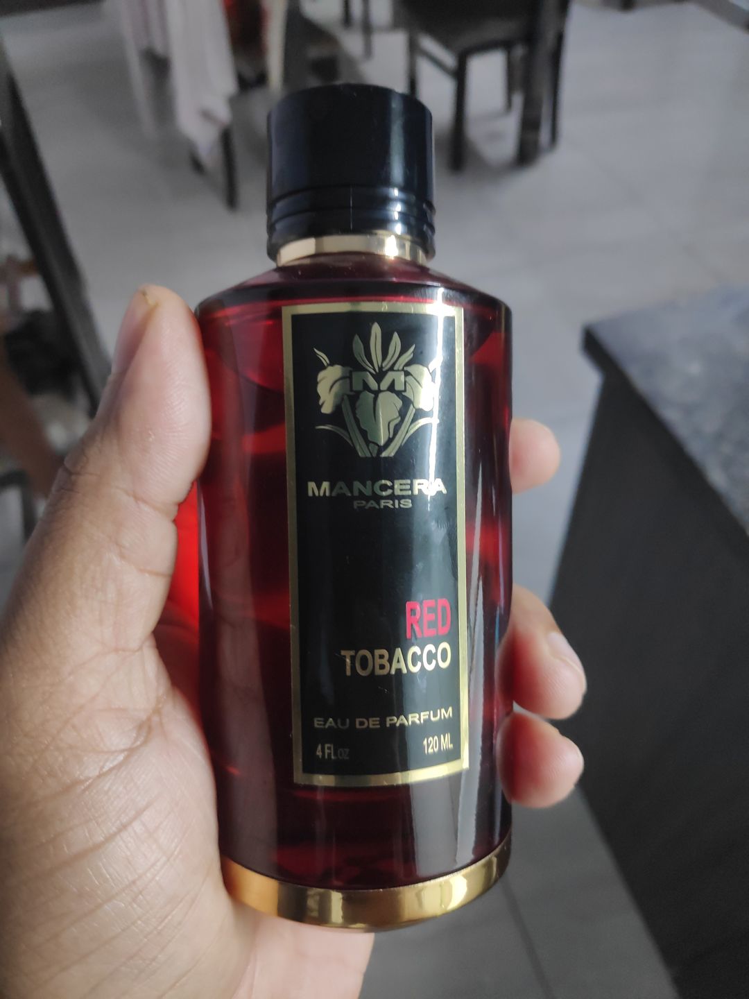 Customer photo review of Mancera Red Tobacco Eau De Perfume For Unisex - 120ml