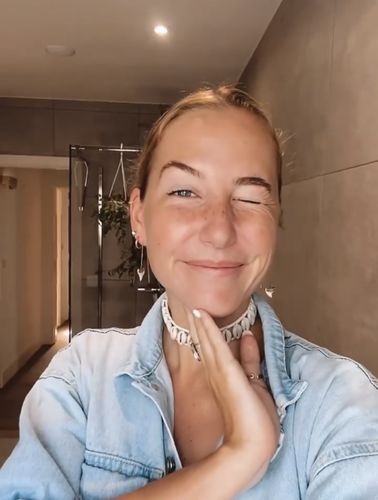 Customer photo review of Balancing Bliss Revitalising Facial Oil