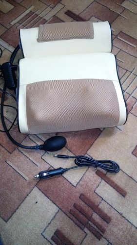 Customer photo review of 2-in-1 Detachable Multi Function Shiatsu Massage Pillow With Heat