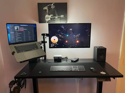 Customer photo review of Evo Electric Standing Height Adjustable  Desk(Free Shipping)