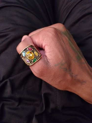 Customer photo review of INFINITY STONE RING