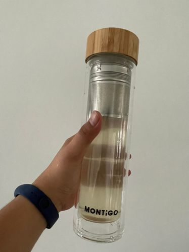 Customer photo review of Serene Glass Infuser 400ml (13oz) 2-Pack Bundle