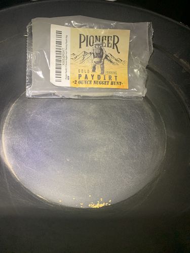 Customer photo review of *BOGO* Pioneer '2 OUNCE NUGGET HUNT' - Gold Panning Paydirt Concentrate