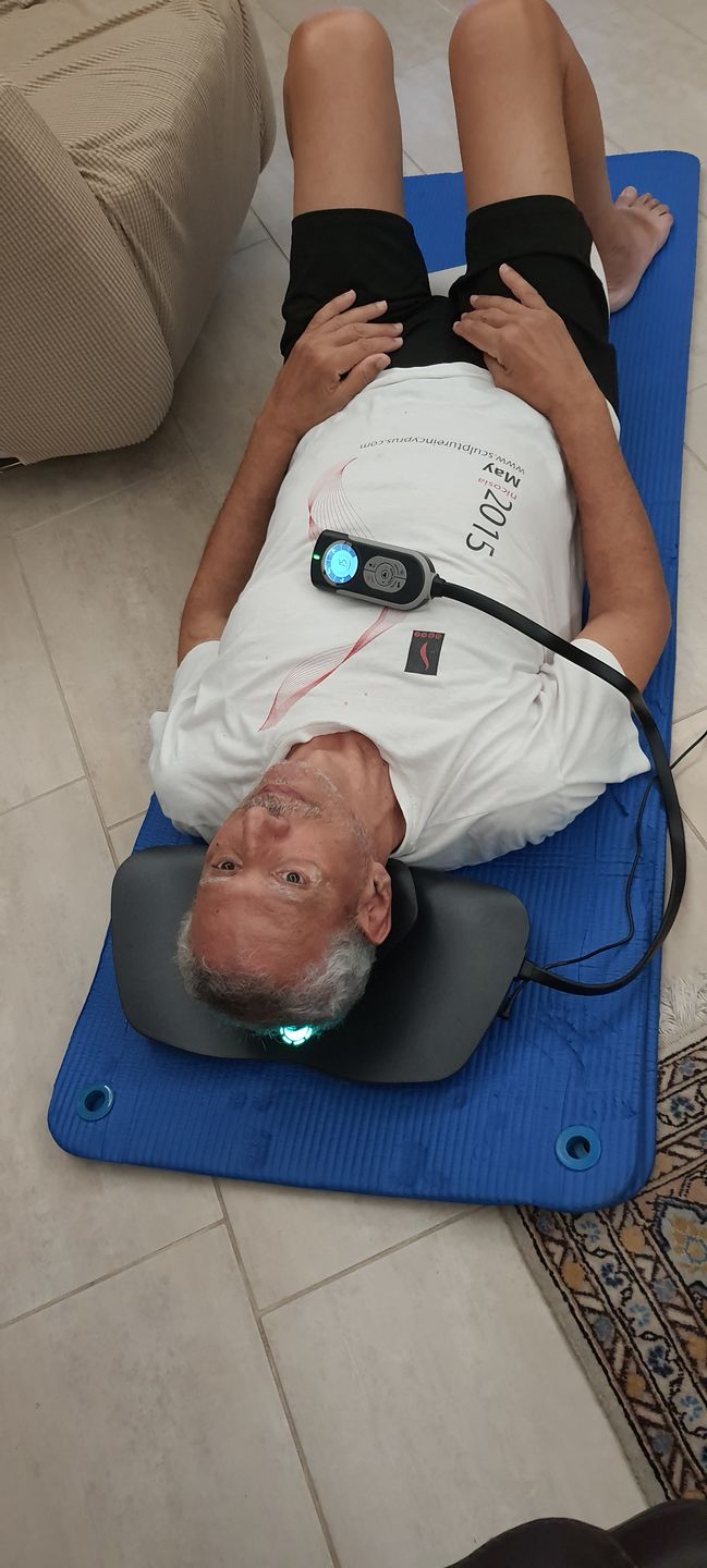 Customer photo review of Hypertrax™ Multi-Functional Cervical Traction Device