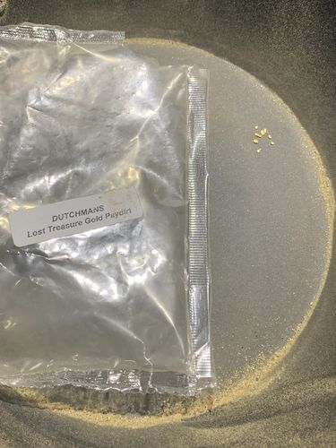 Customer photo review of Dutchman's 'Lost Treasure' Gold Paydirt - Gold Prospecting Concentrate