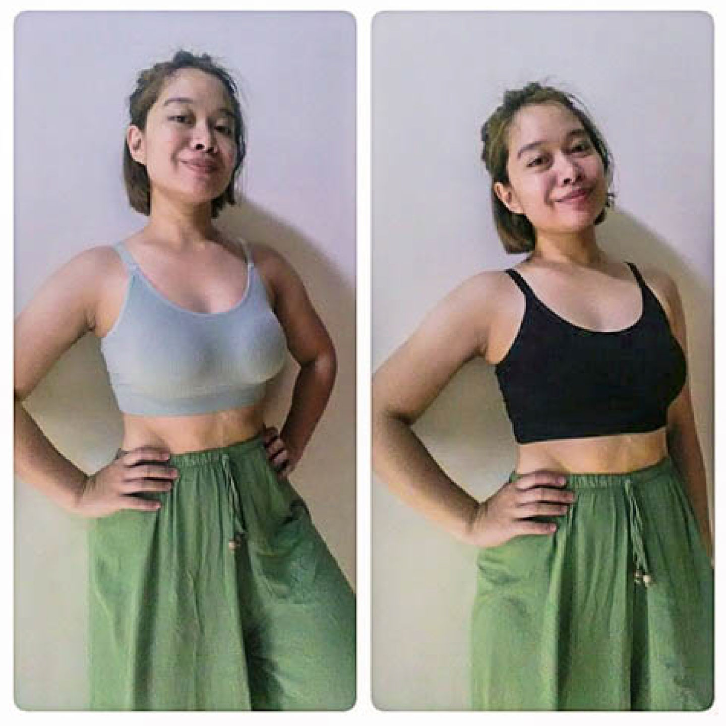 Customer photo review of FETTLE bra - seamless sports bra