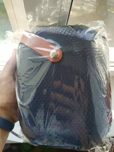Customer photo review of BOOSTER Mini Massage Gun with 4 Heads For Muscle Relaxation