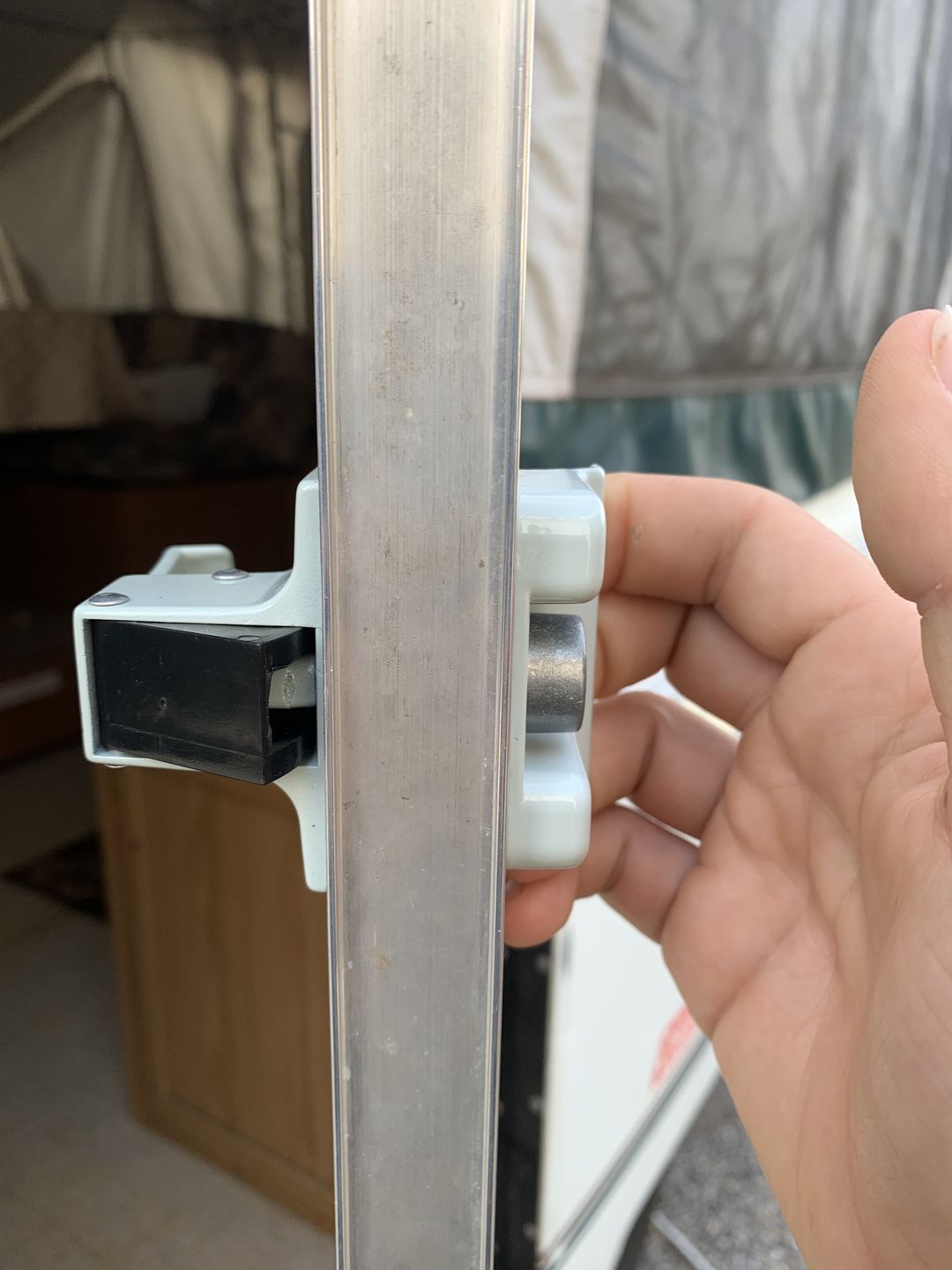 Customer photo review of Screen Door Latch