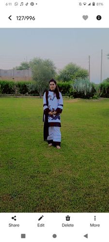 Customer photo review of Digital Aplic Cotton  Dress (CC-105)