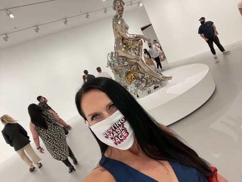 Customer photo review of Rest Mask Face