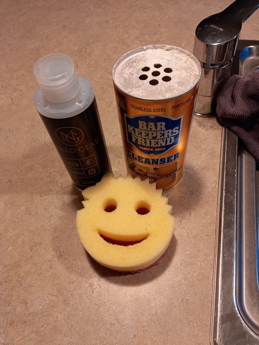 Customer photo review of Scrub Mommy