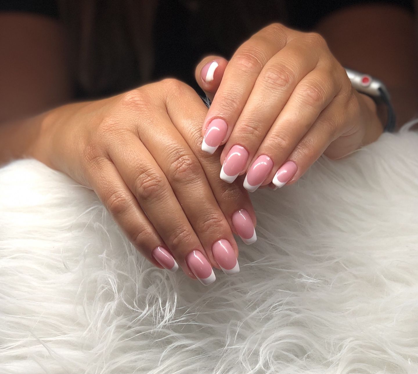 Customer photo review of Semilac 001 Strong White UV Gel Polish 7ml