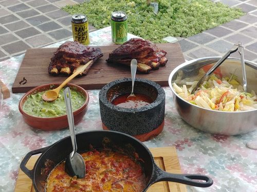 Reseña con foto de un cliente sobre Short Rib Pieza Básica