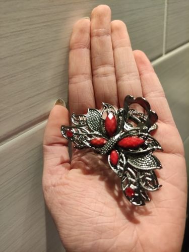 Customer photo review of Barrette à cheveux - Cristal Vintage